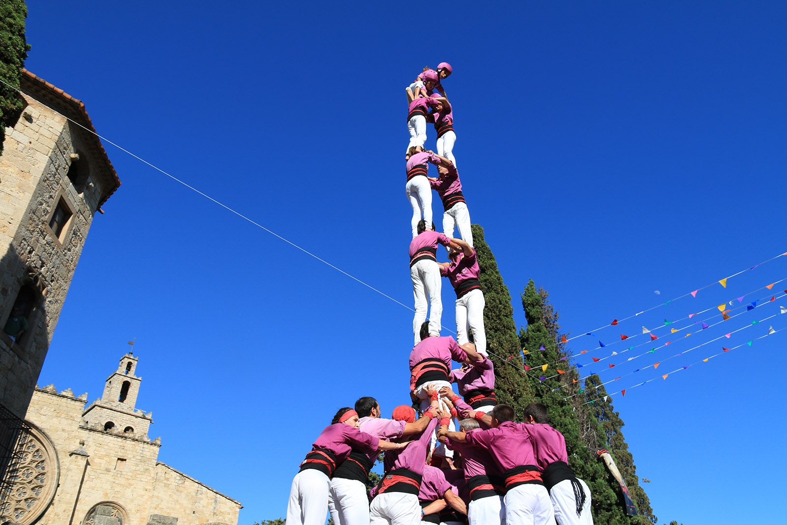 XXI Diada Castellera de Festa Major. Foto: Lali Álvarez