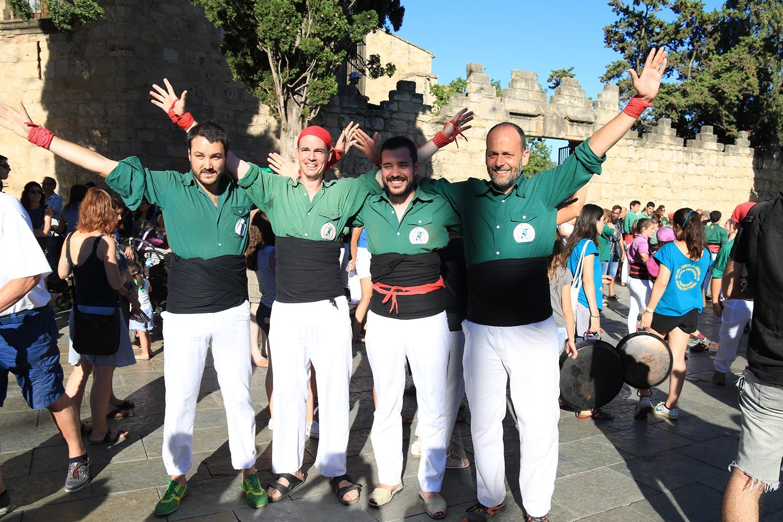 XXI Diada Castellera de Festa Major. Foto: Lali Álvarez