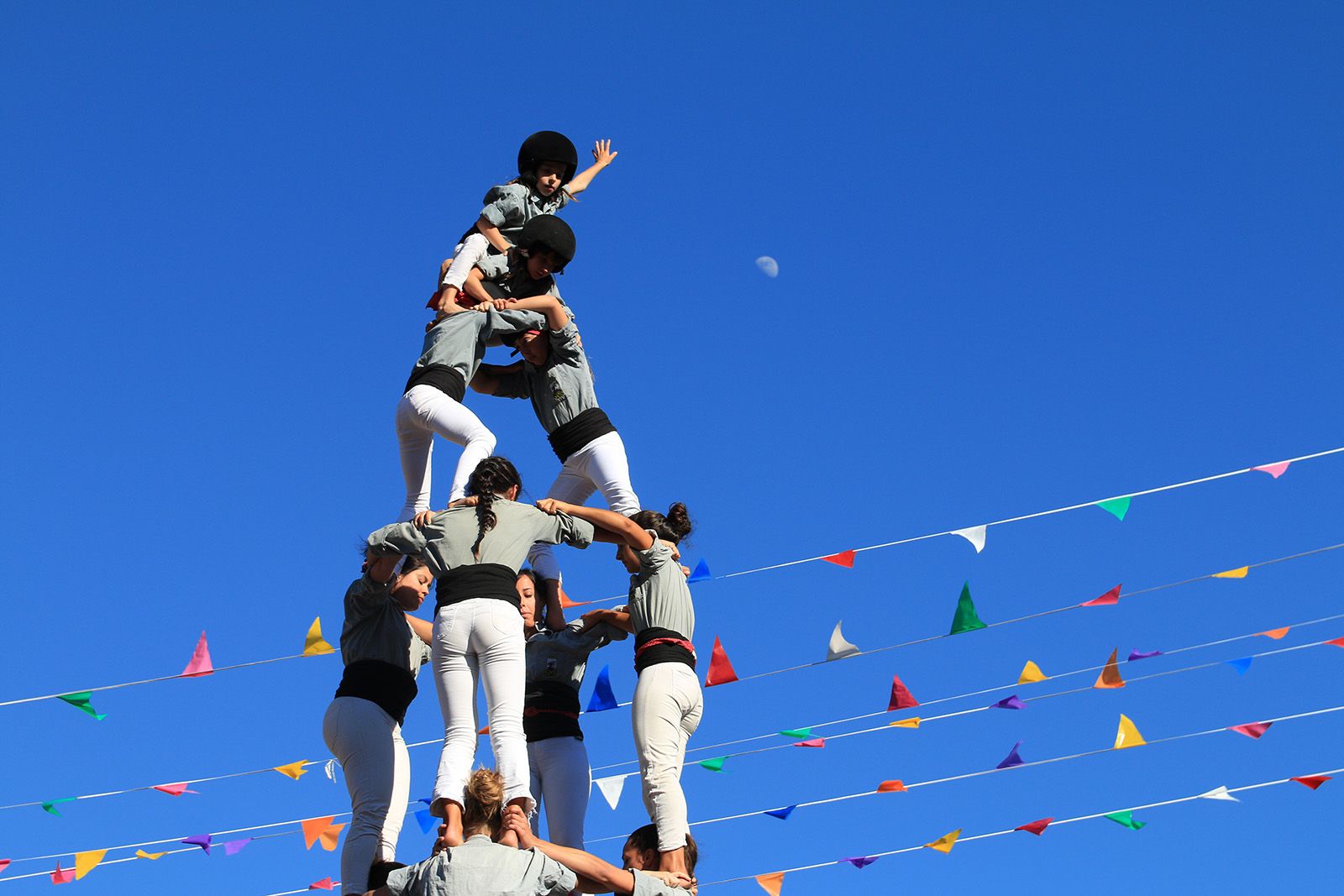 XXI Diada Castellera de Festa Major. Foto: Lali Álvarez