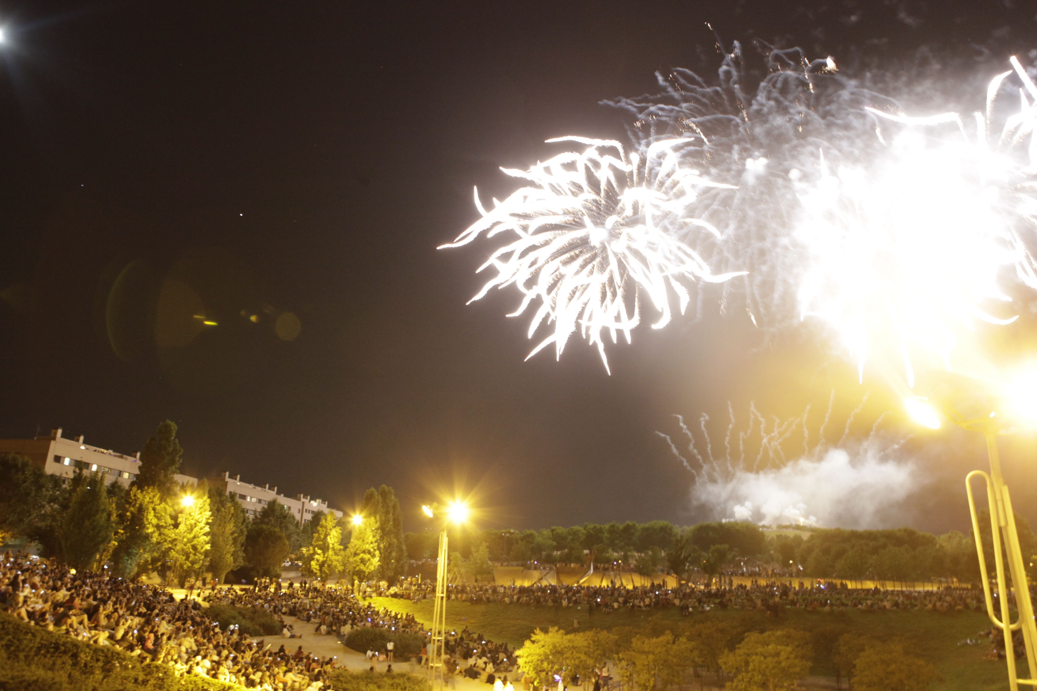Castell de focs de Festa Major FOTO: Artur Ribera