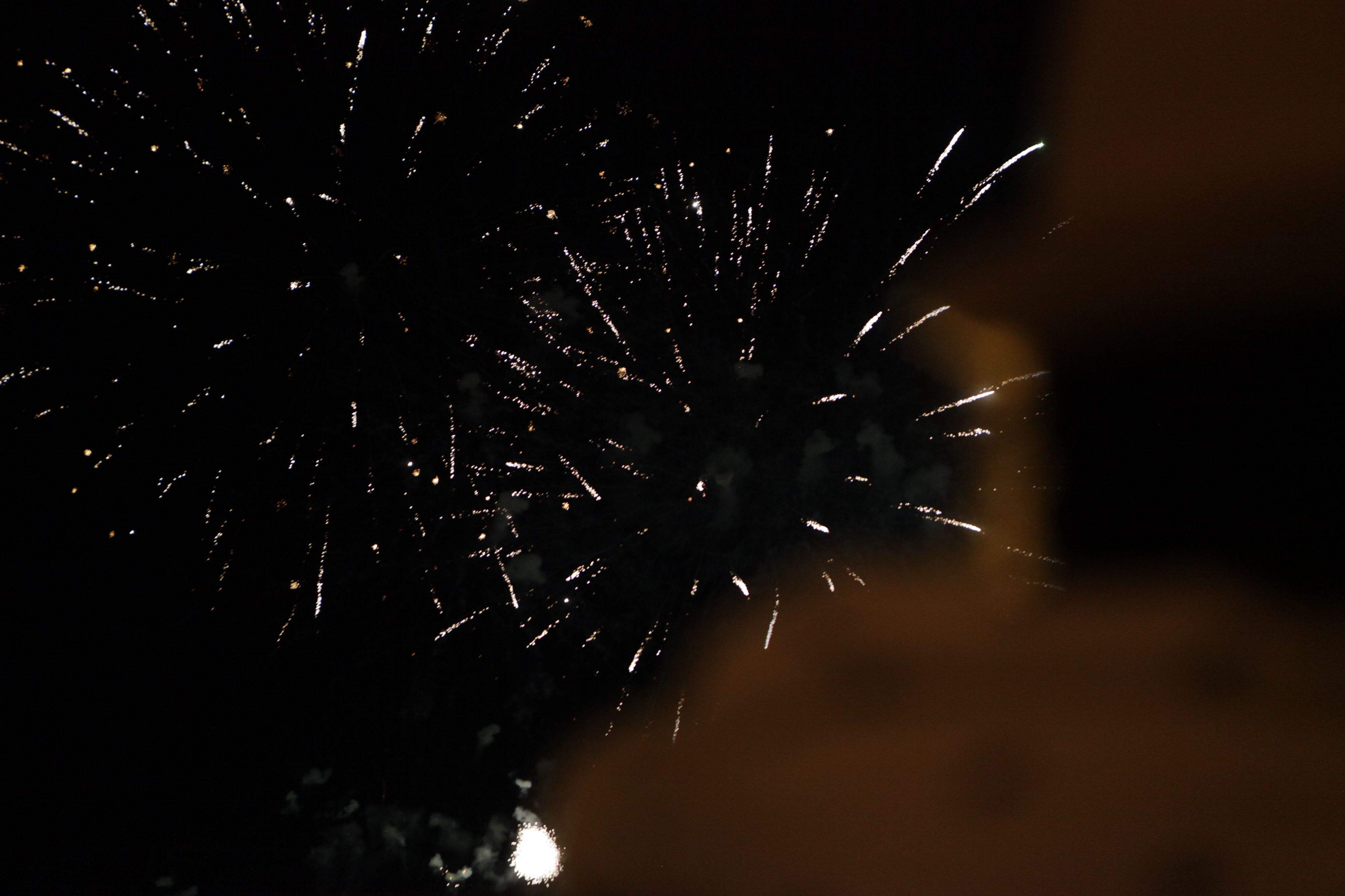 Castell de focs de Festa Major FOTO: Artur Ribera