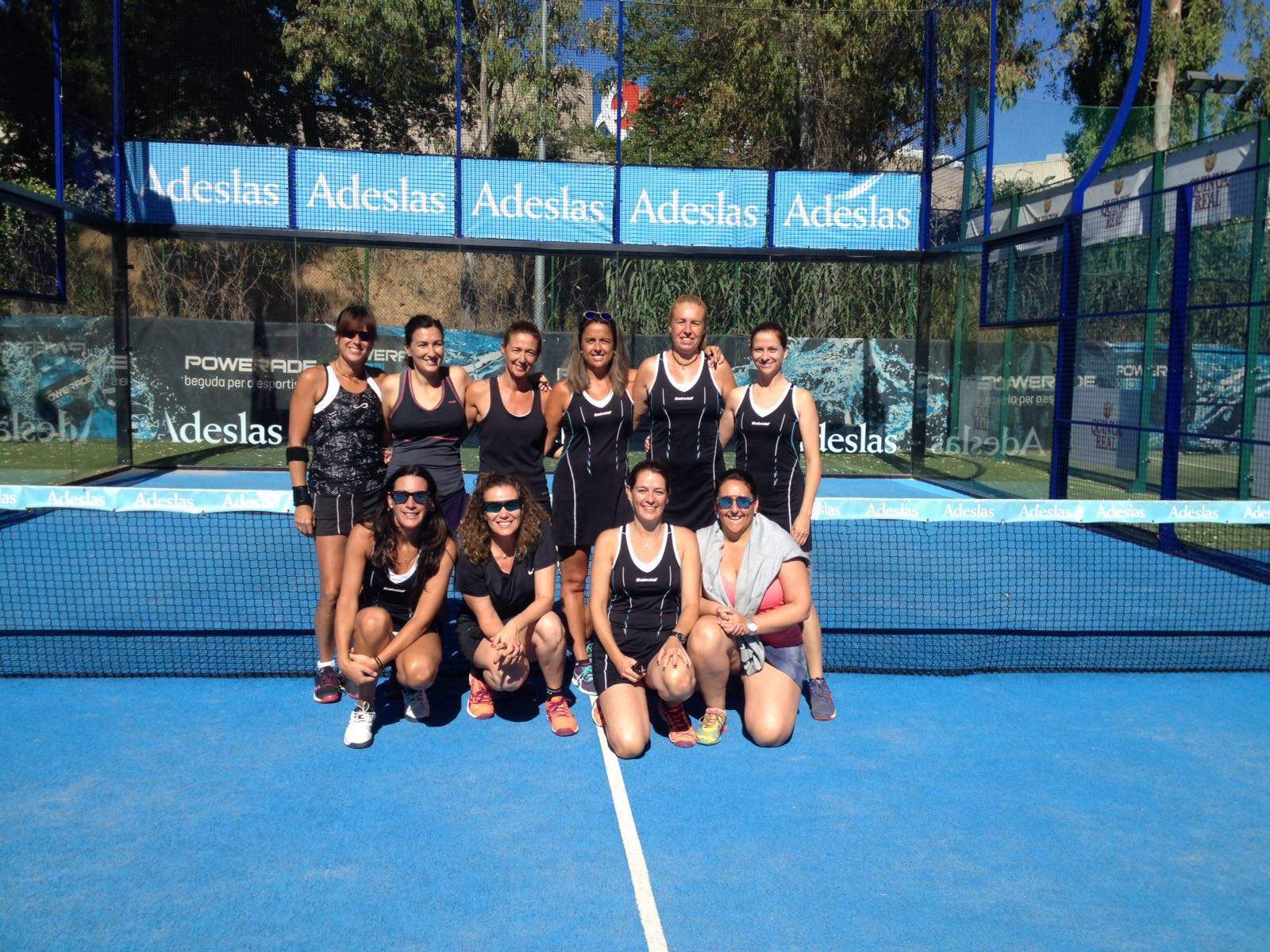 El Club Tennis Natació, subcampió de Catalunya de pàdel. FOTO: Equip sènior femení CTNSC