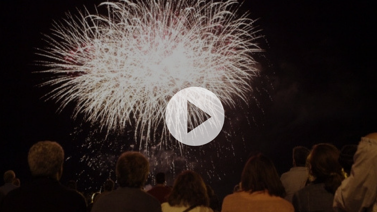 El Castell de Focs va tenir lloc diumenge, 2 de juliol FOTO: Artur Ribera 
