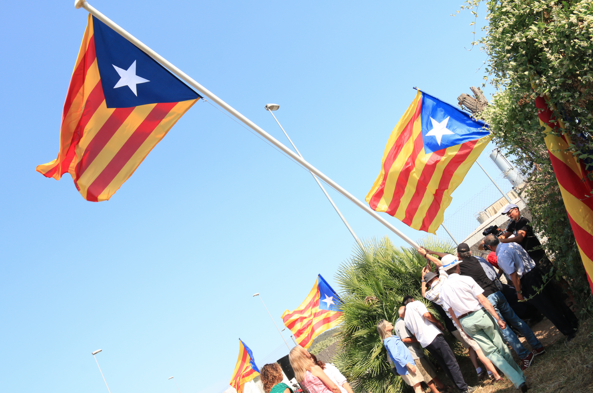 Sant Cugat tindrà l'estelada més gran del món FOTO: Lali Álvarez
