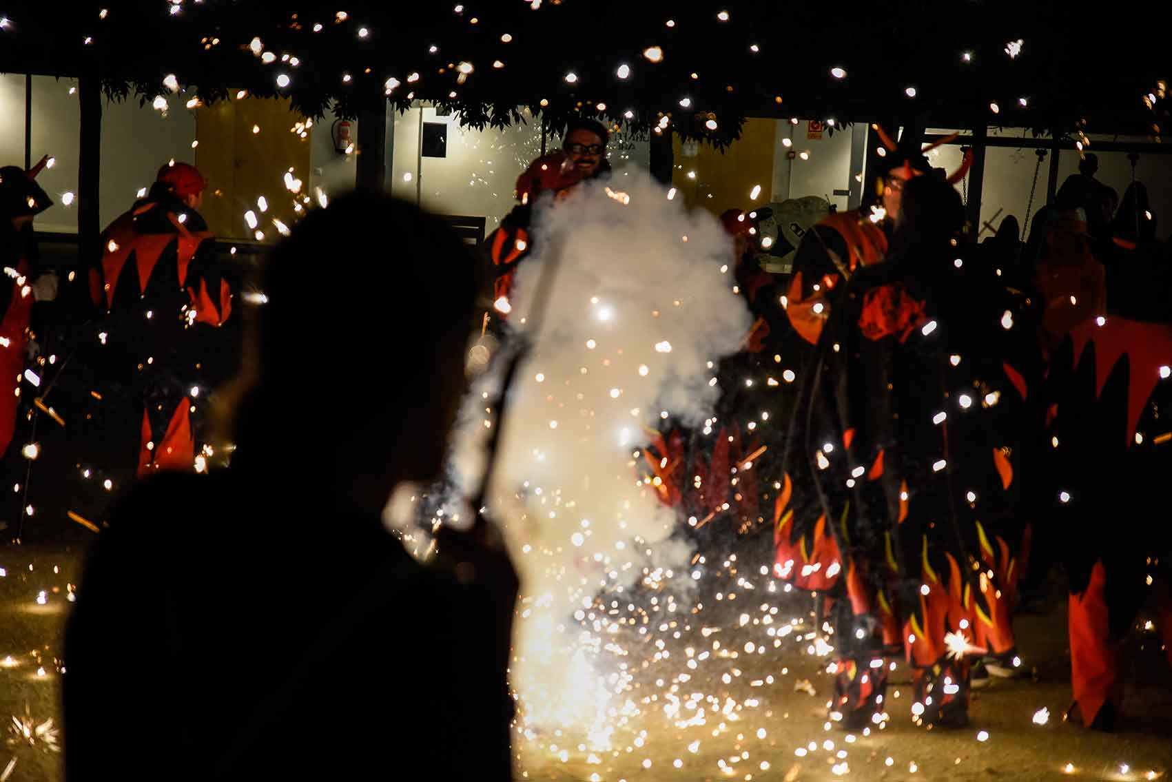 Correfoc d’esperit jove a Mira sol. Foto: Bernat Millet