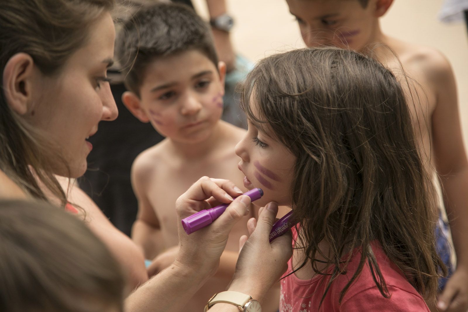 Festa de l’aigua al Casal de Mira-sol. FOTO: Lali Puig