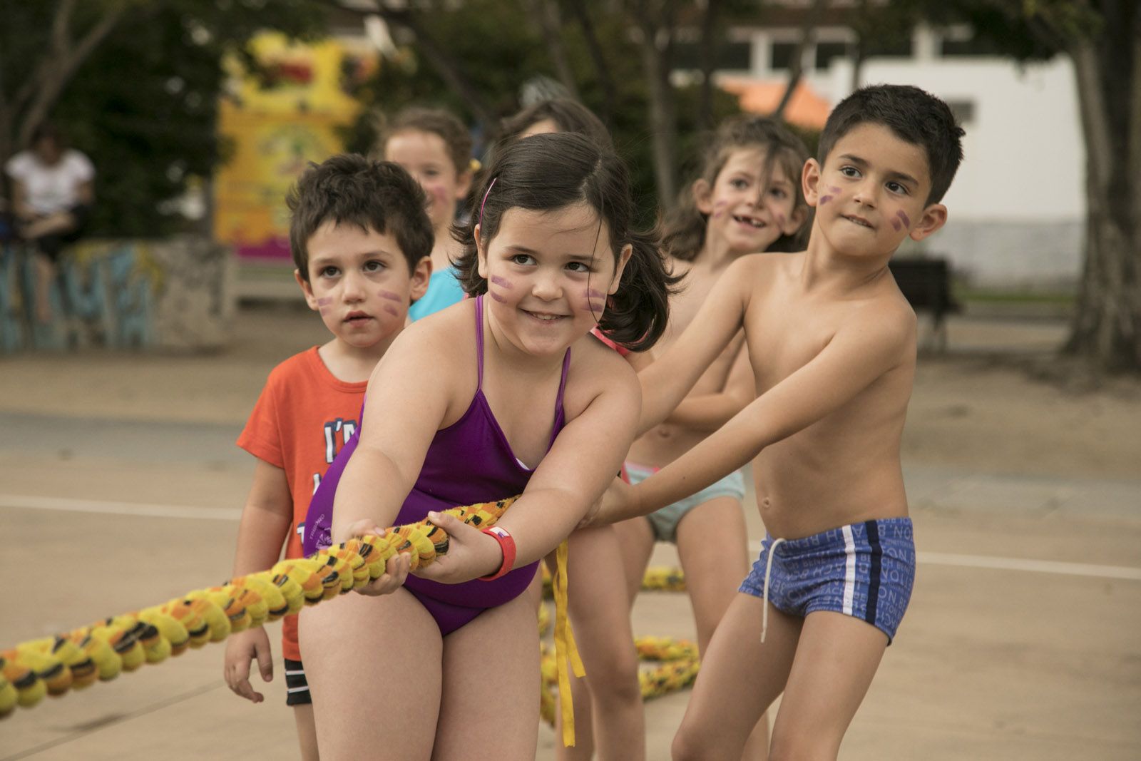 Festa de l’aigua al Casal de Mira-sol. FOTO: Lali Puig
