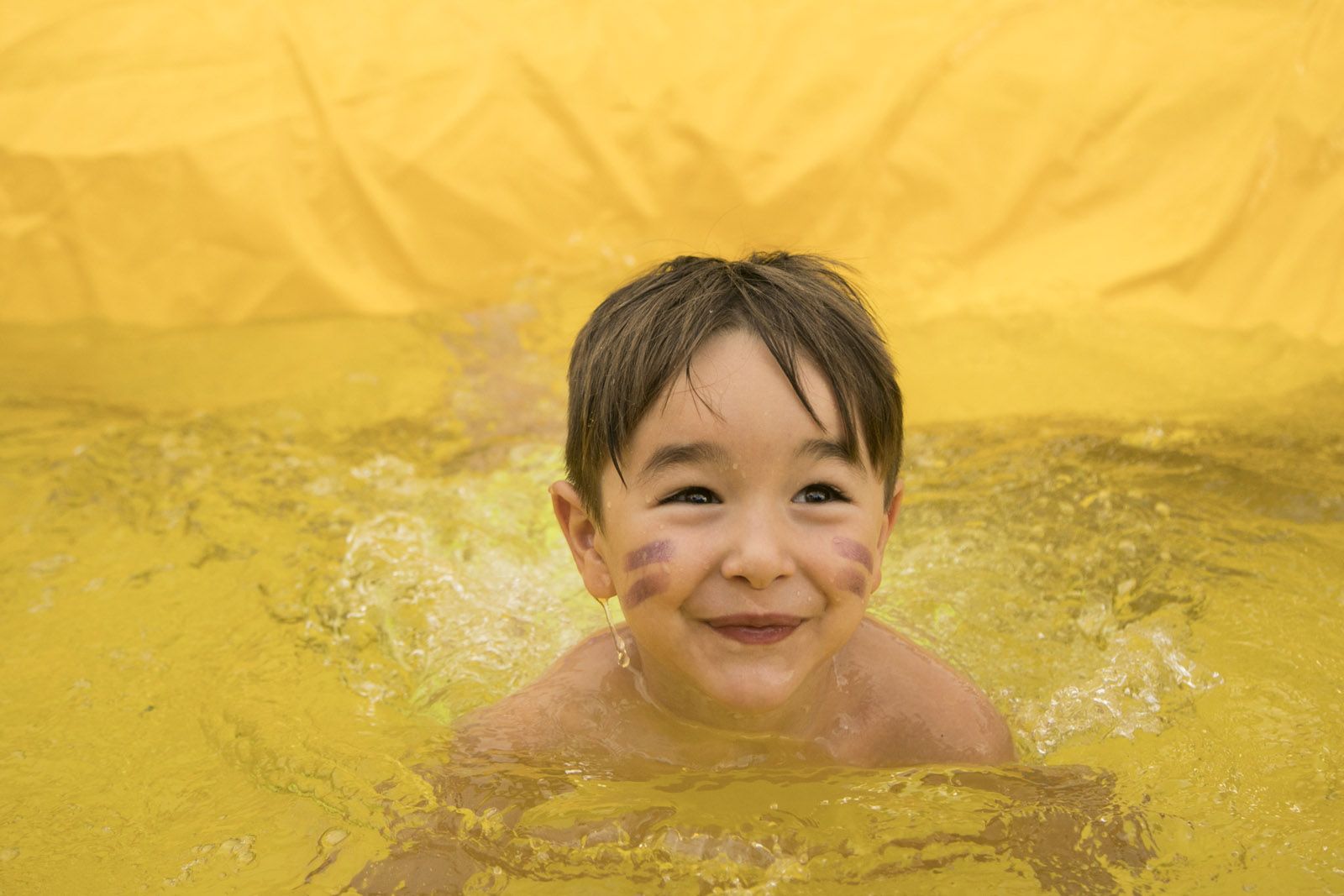 Festa de l’aigua al Casal de Mira-sol. FOTO: Lali Puig