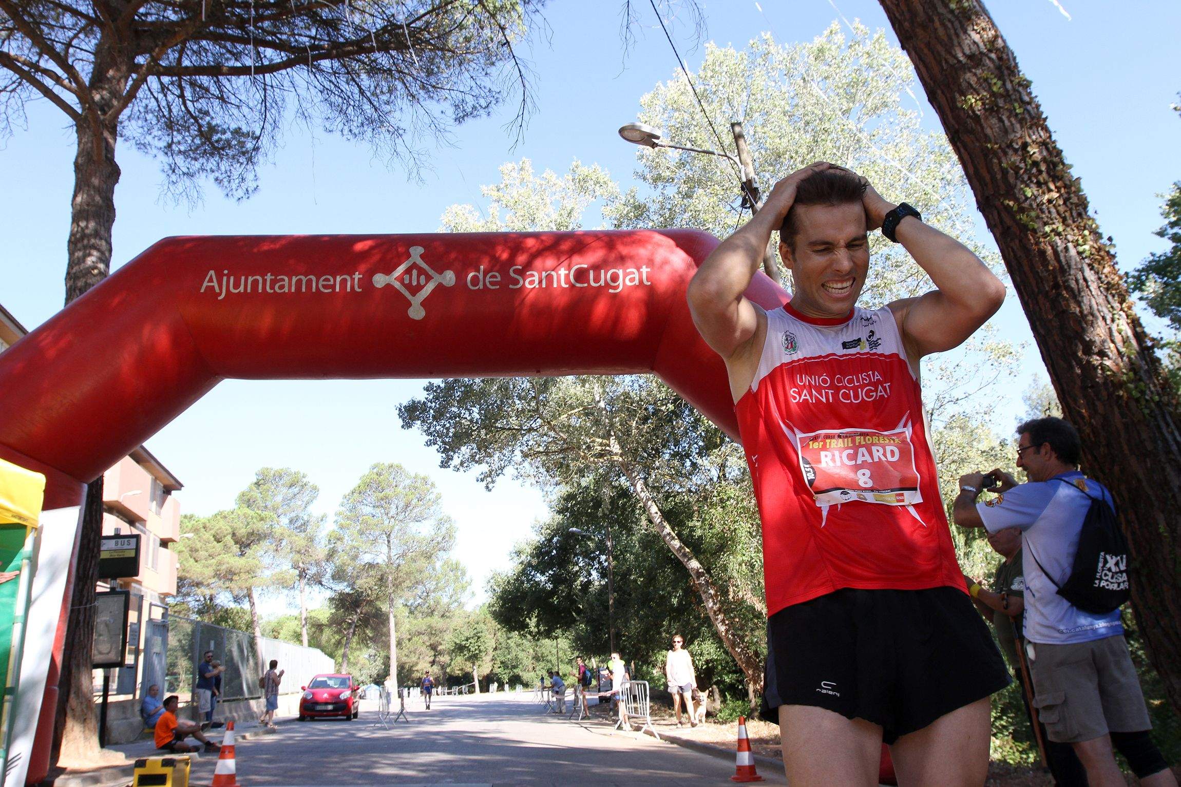 El santcugatenc Ricard Pérez (Unió Ciclista Sant Cugat) va ser el campió del 2016. FOTO: Haydi Blanch