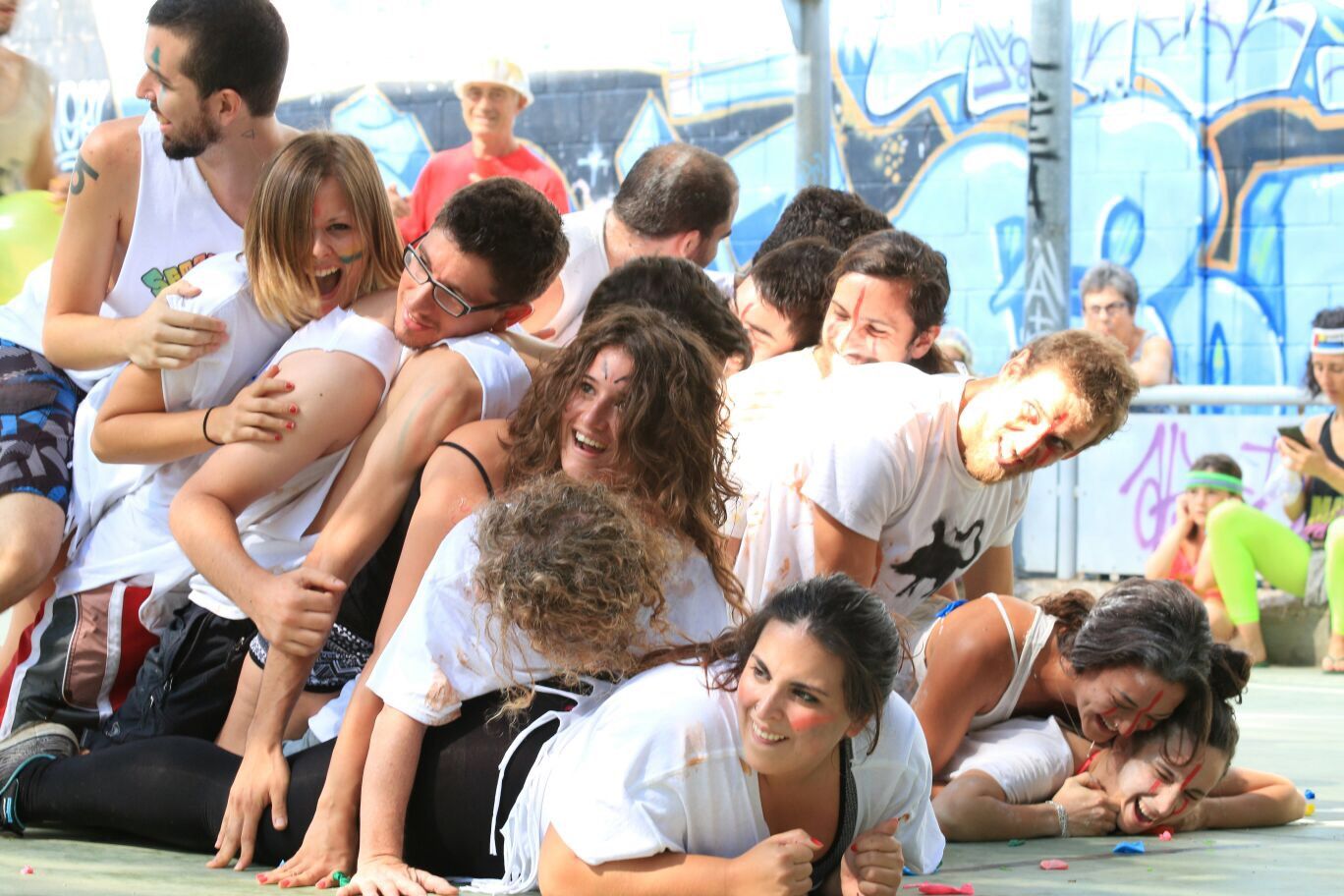 Olimpíades Bandarres de la Festa Major de La Floresta. FOTO: Lali Àlvarez 