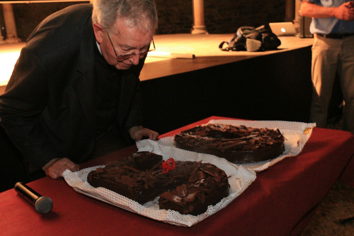 Lluís Victori ha celebrat 50 anys com a mossèn  FOTO: Lali Álvarez