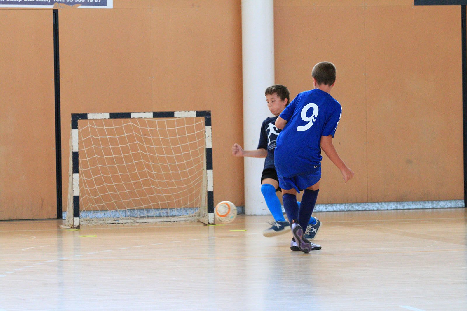 3 x 3 de futbol sala a la Floresta. Foto: Lali Álvarez