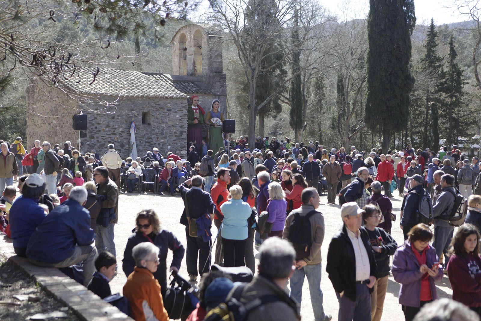 Imatge d'arxiu d'una celebració de Sant Medir FOTO: Artur Ribera 