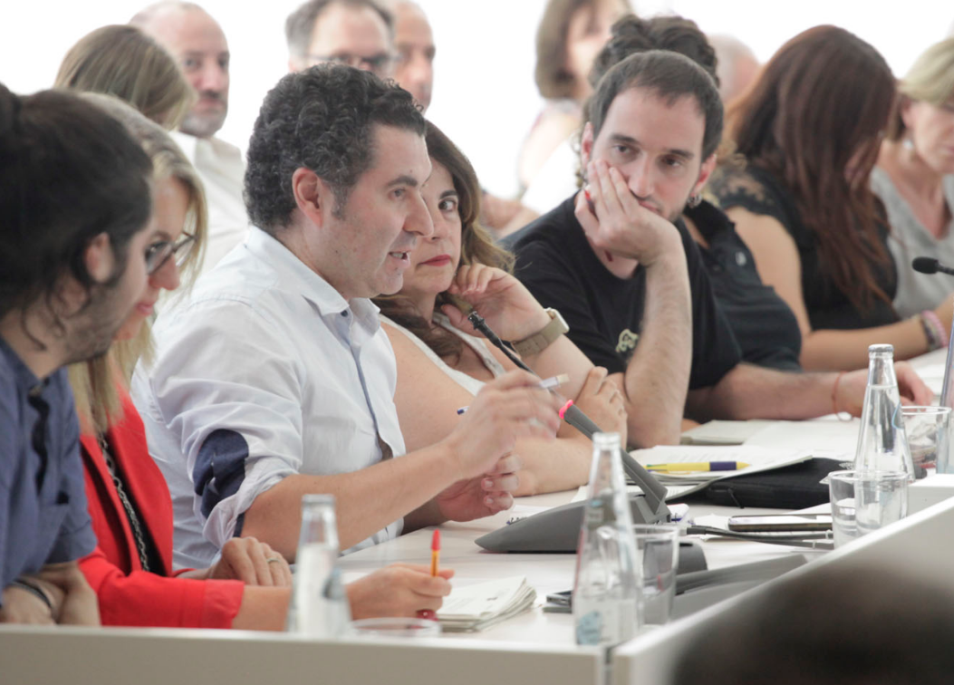 Intervenció de Ferran Villaseñor (ERC-MES). Foto: A, Ribera