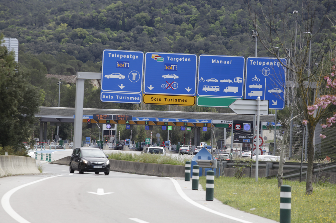 El peatge dels Túnels de Vallvidrera FOTO: Artur Ribera