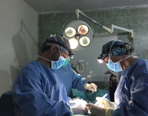 Una de les operacions practicades FOTO: Cedida