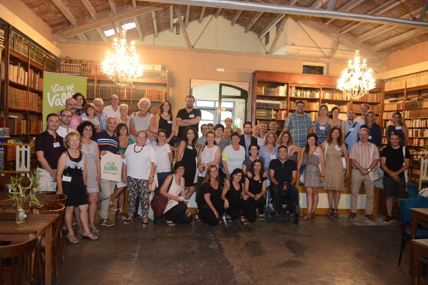 L'acte se celebrava al Mercantic de Sant Cugat  FOTO: Cedida