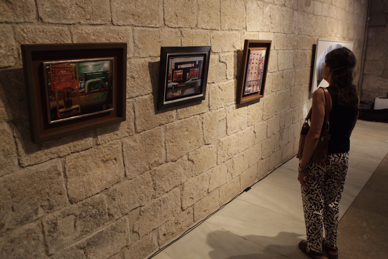 L'obra de Häsler es pot visitar a la Sala Capitular del monestir  FOTO: Artur Ribera