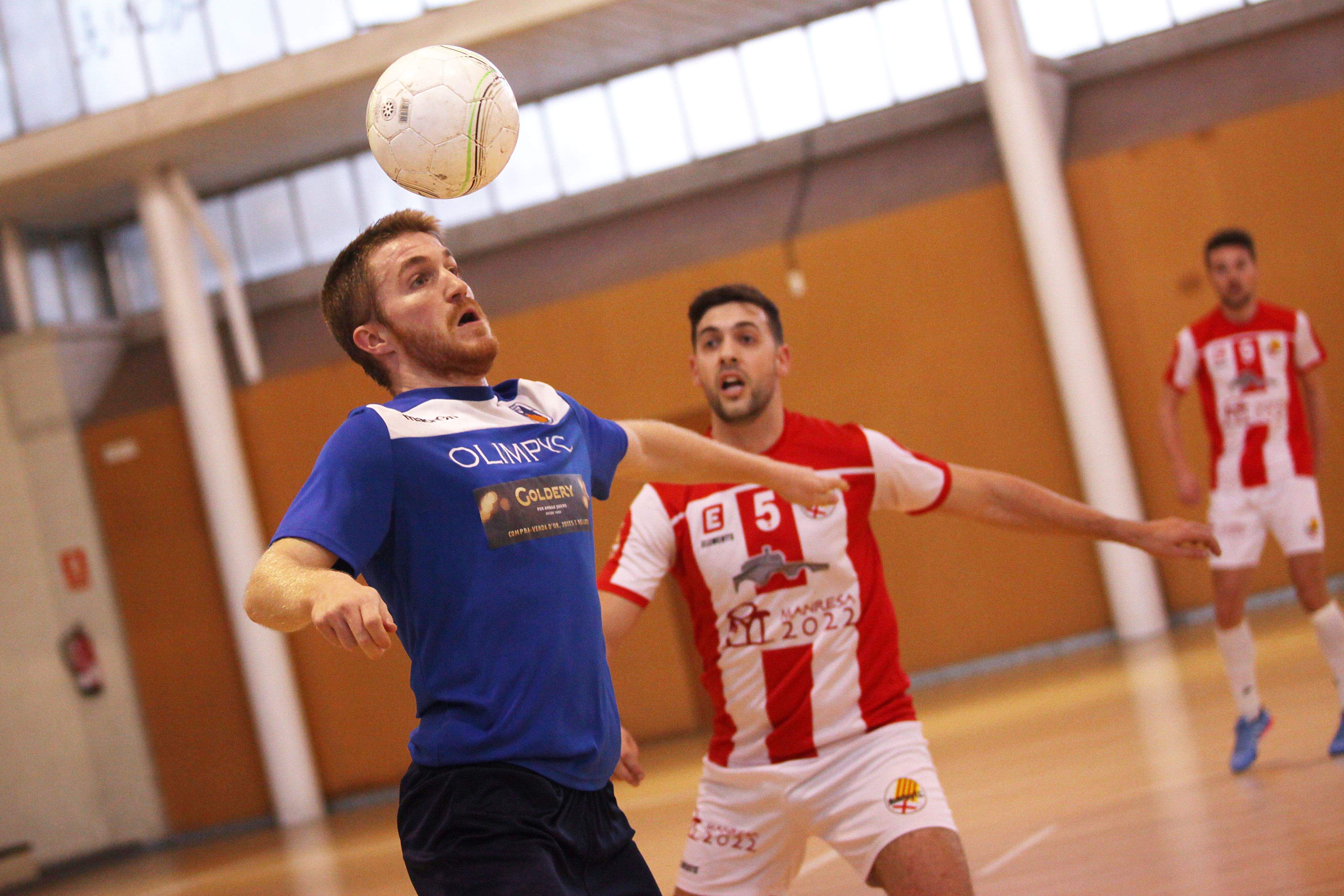 Miki Verdager segueix al primer equip de l'Olimpyc Floresta FS. FOTO: Lali Puig
