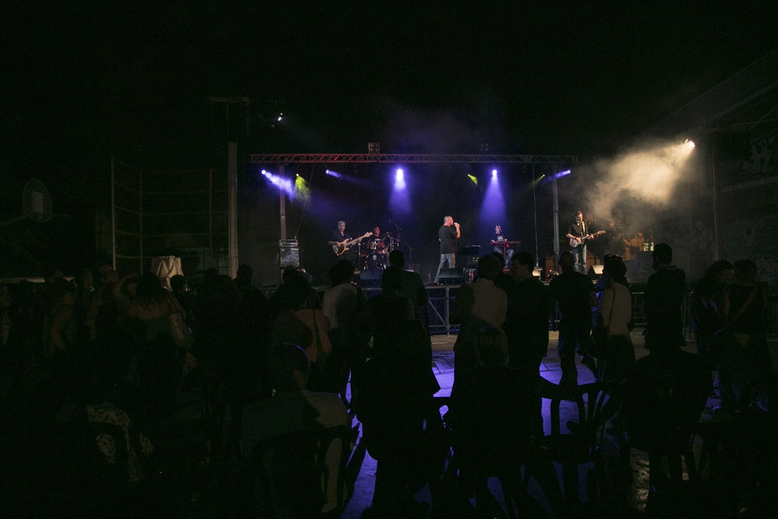 Festa Major de la Floresta: Concert Sun Street Blues. FOTO: Lali Puig