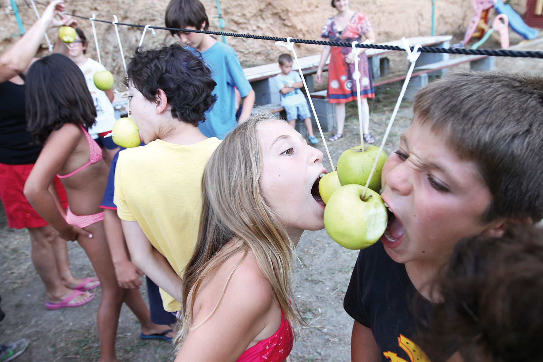 Activitat infantil d'una edició anterior de la Festa Major a Sol i Aire  FOTO: Haidy Blanch