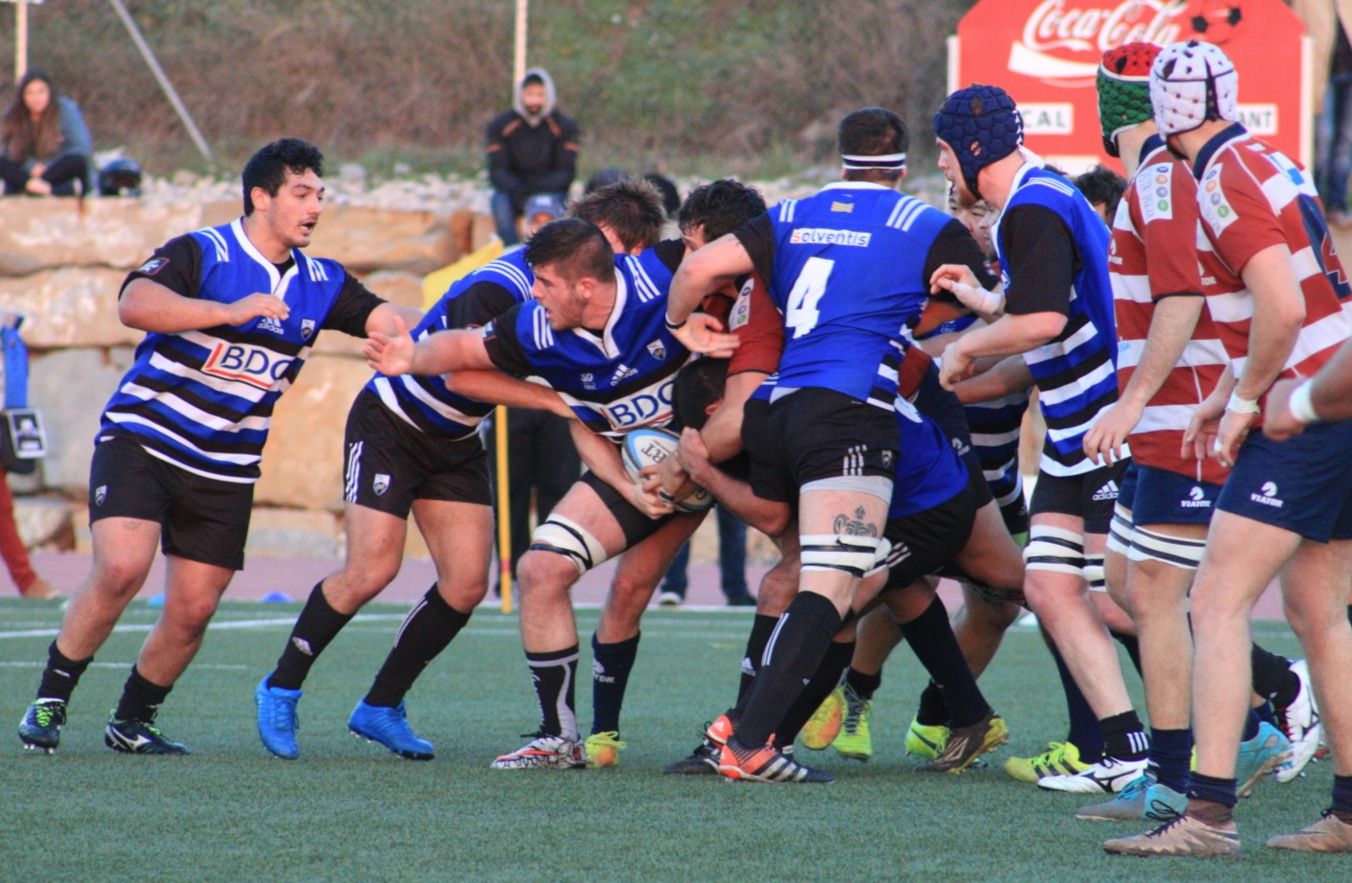 El Club de Rugby Sant Cugat ha finalitzat la lliga 2016-2017 en la 4a posició de 12 equips. FOTO: Lali Álvarez