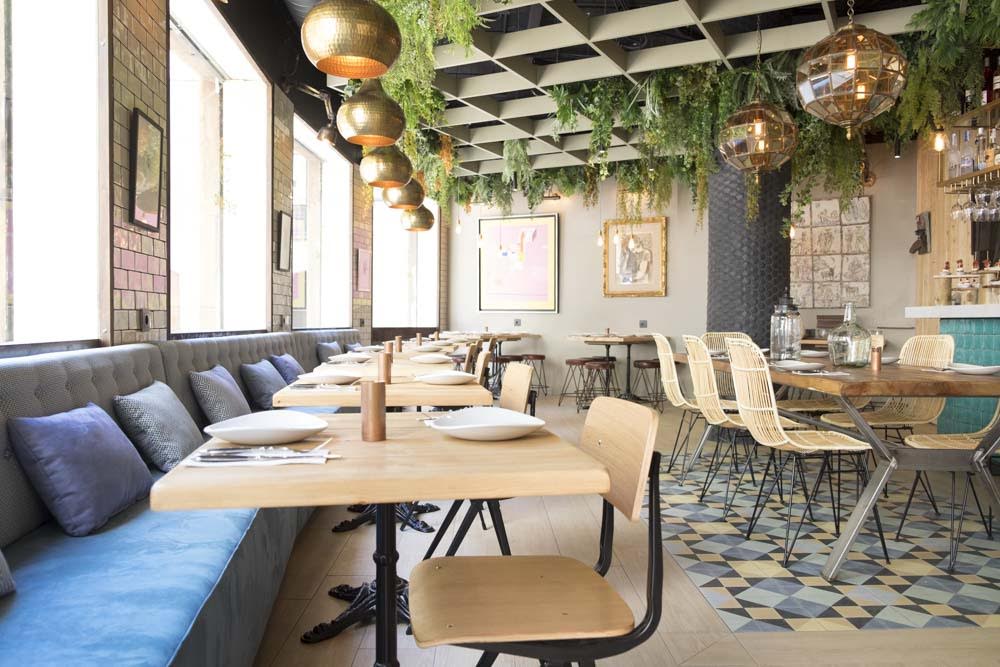 Interior del Telefèric del Born FOTO: Cedida