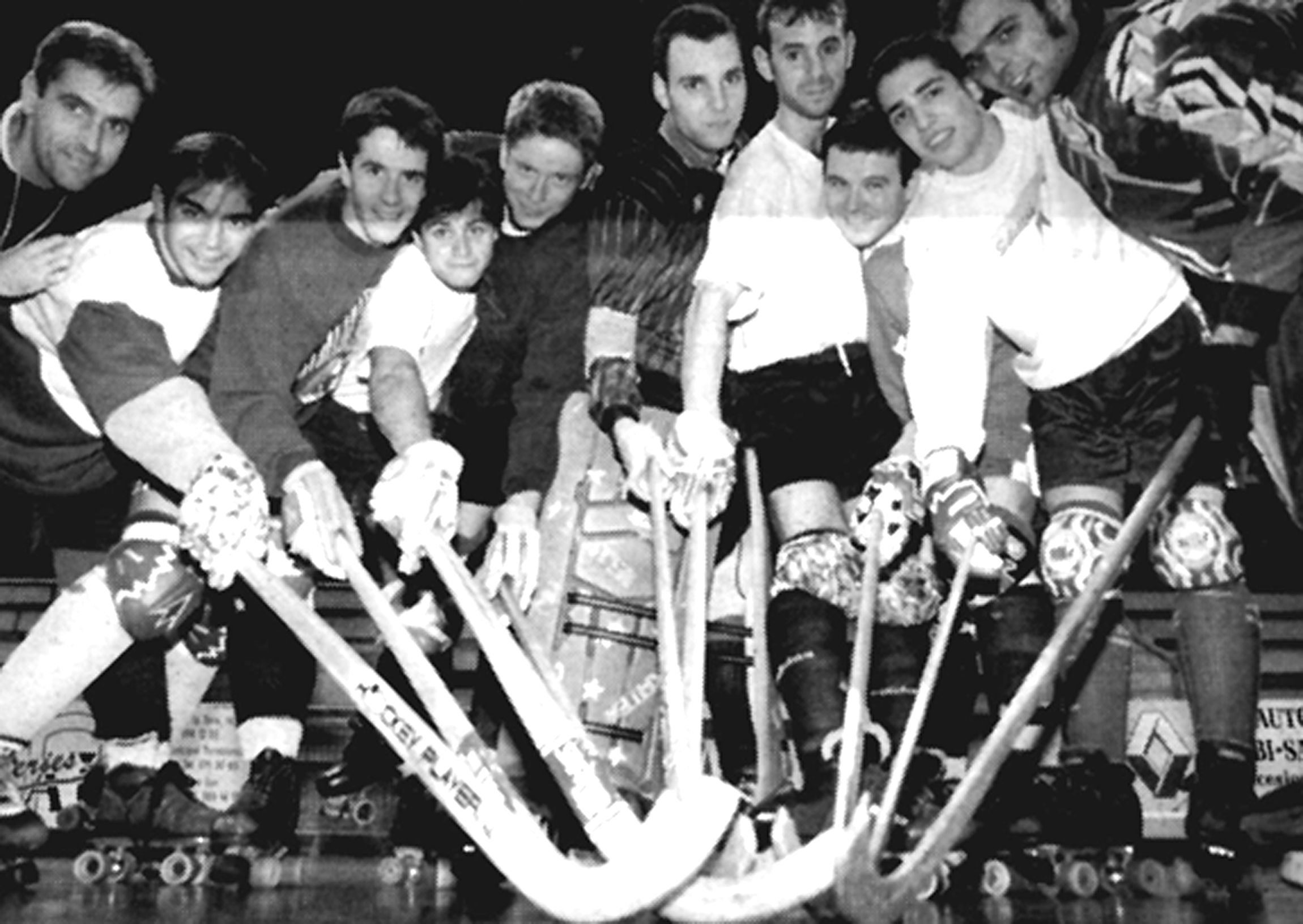 El primer equp va ascendir a Primera Nacional Catalana la temporada 98 99 FOTOS phc sant cugat : arxiu