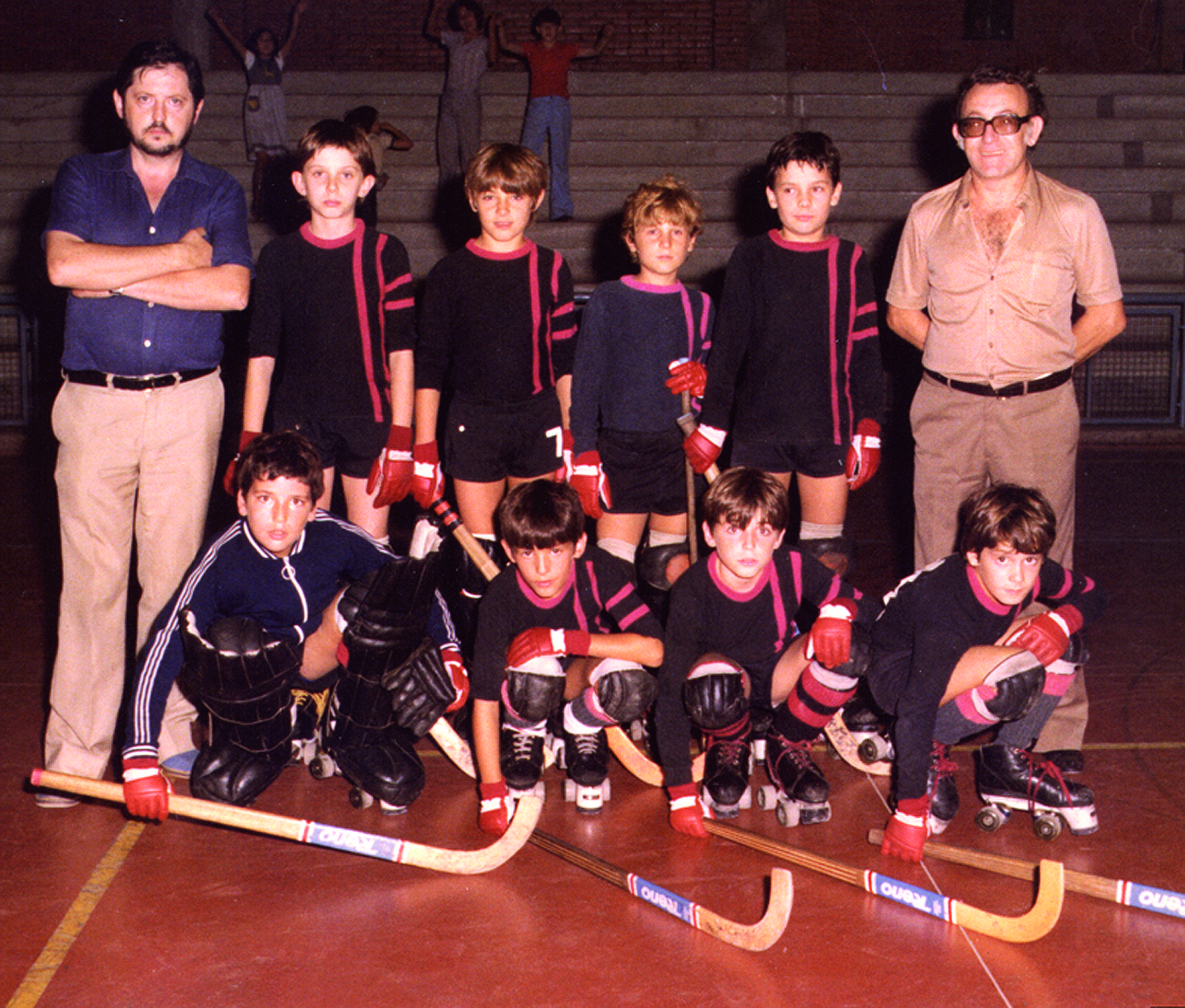 Un equip del club en la temporada 1980 1981
