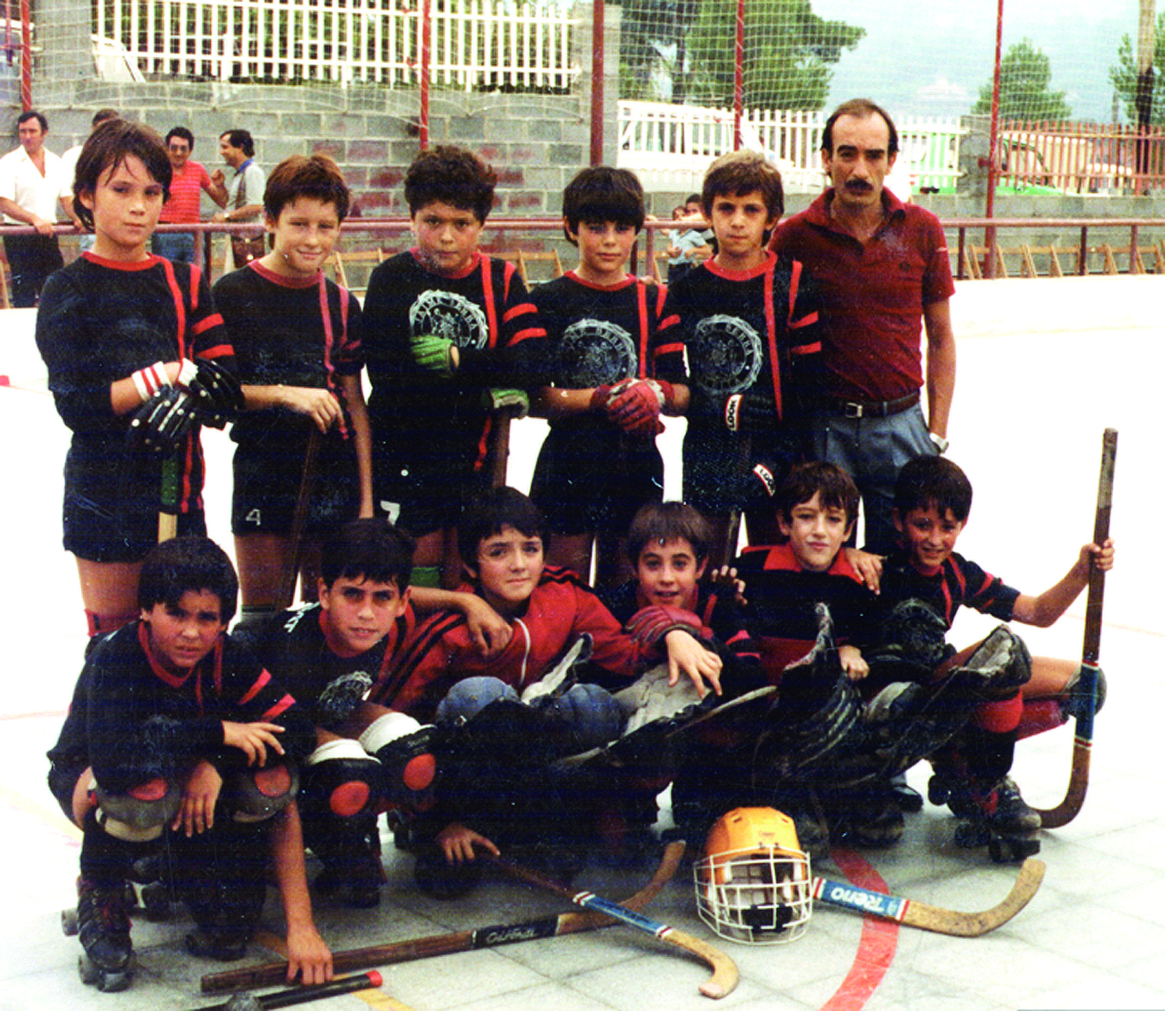 Un equip del club en la temporada 1986 1987