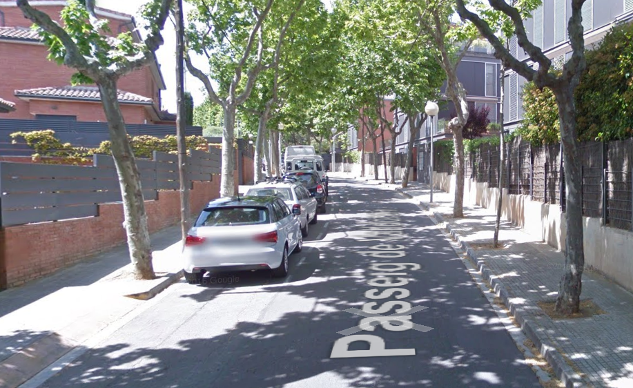 Part del tram afectat FOTO: Google maps 