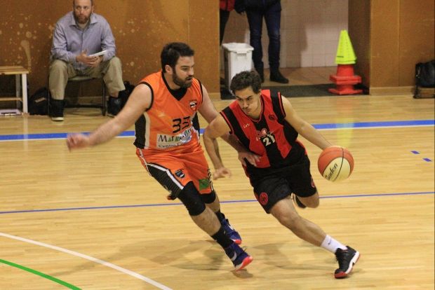 Imatge d'un dels partits de la UE Sant Cugat la temporada passada FOTO: Lali Àlvarez 