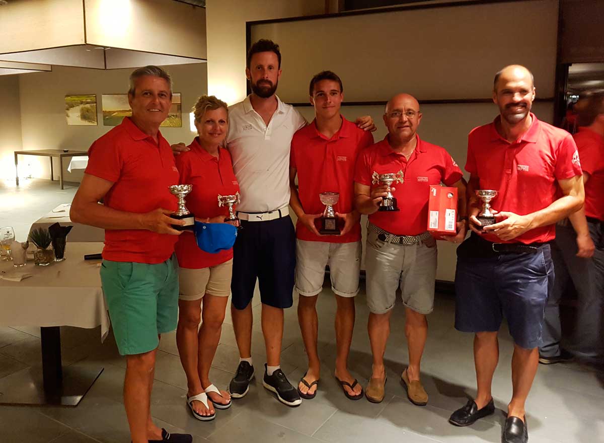 Jorge Gijón, segon per la dreta FOTO: Cedida 