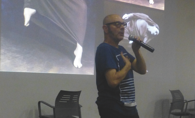 Toni Jodar duant la conferència FOTO: Cedida 