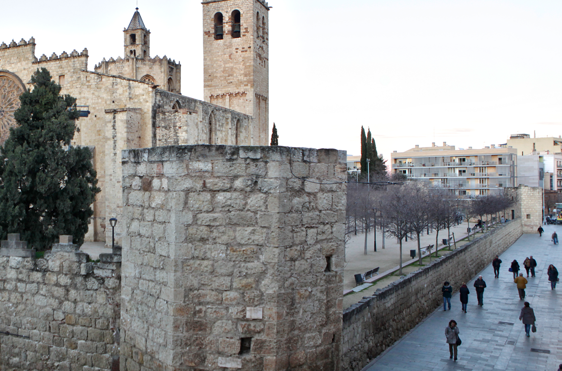 El Monestir afronta obres de consolidació FOTO: Artur Ribera