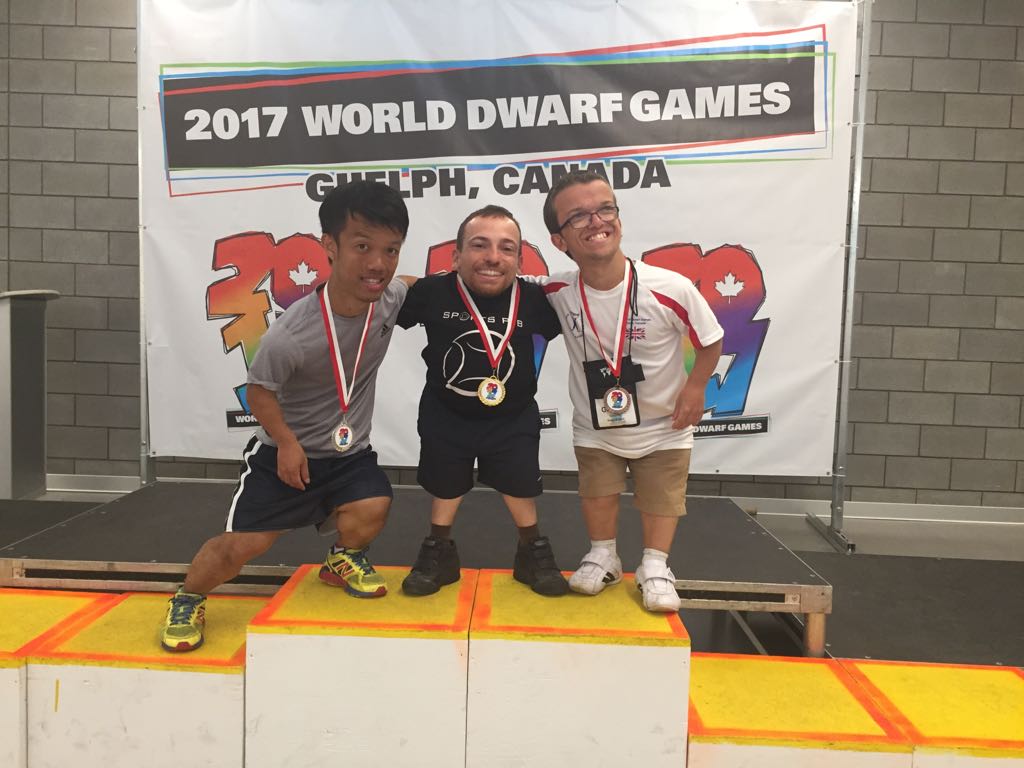 Joan Pahisa ha revalidat el títol de tennis de taula en el mundial de persones de talla baixa 2017. FOTO: Sports PTB