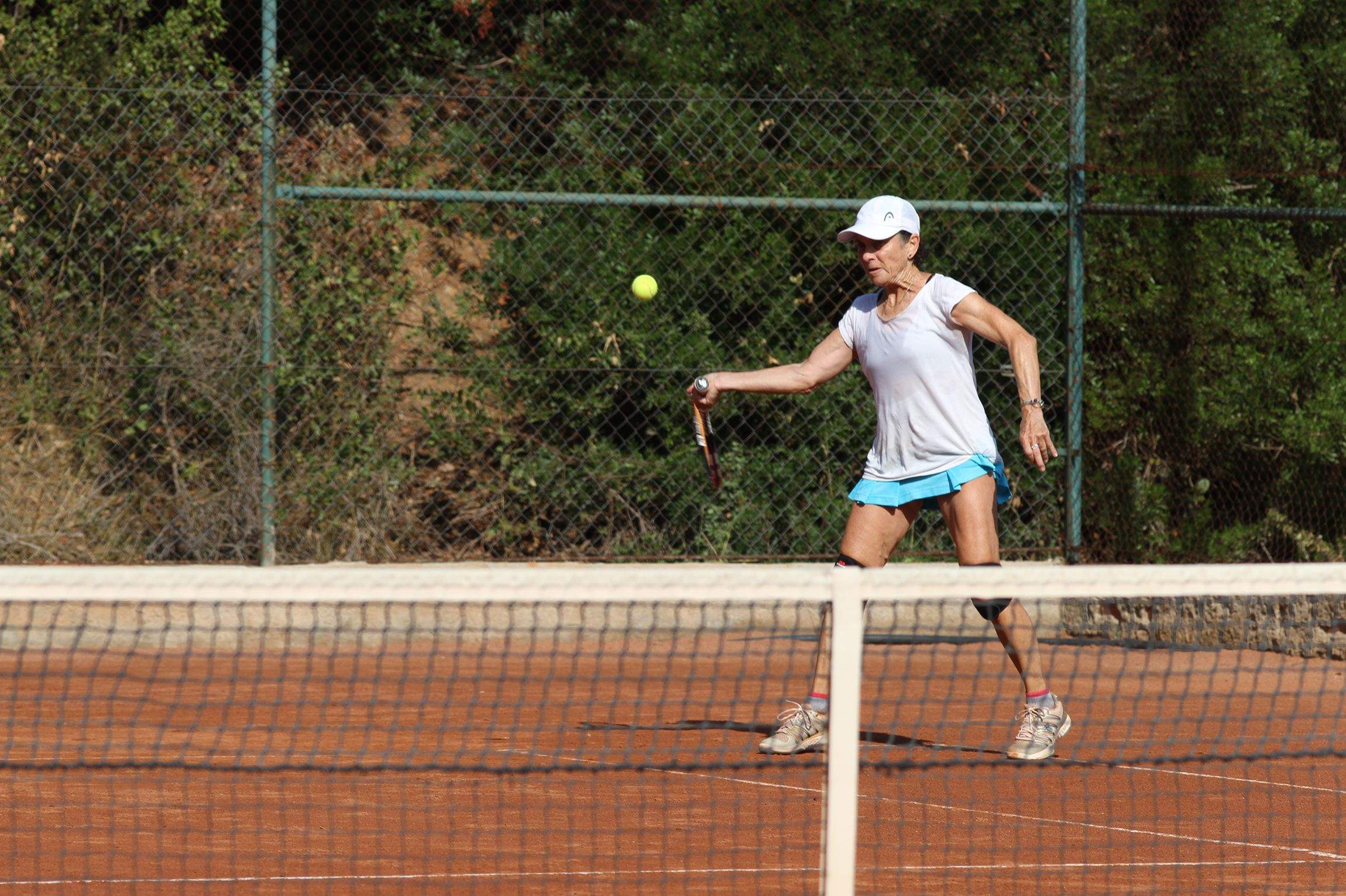 El 7è Torneig Internacional Sènior Open Valldoreix de tennis es juga al Club Esportiu Valldoreix. FOTO: Haidy Blanch