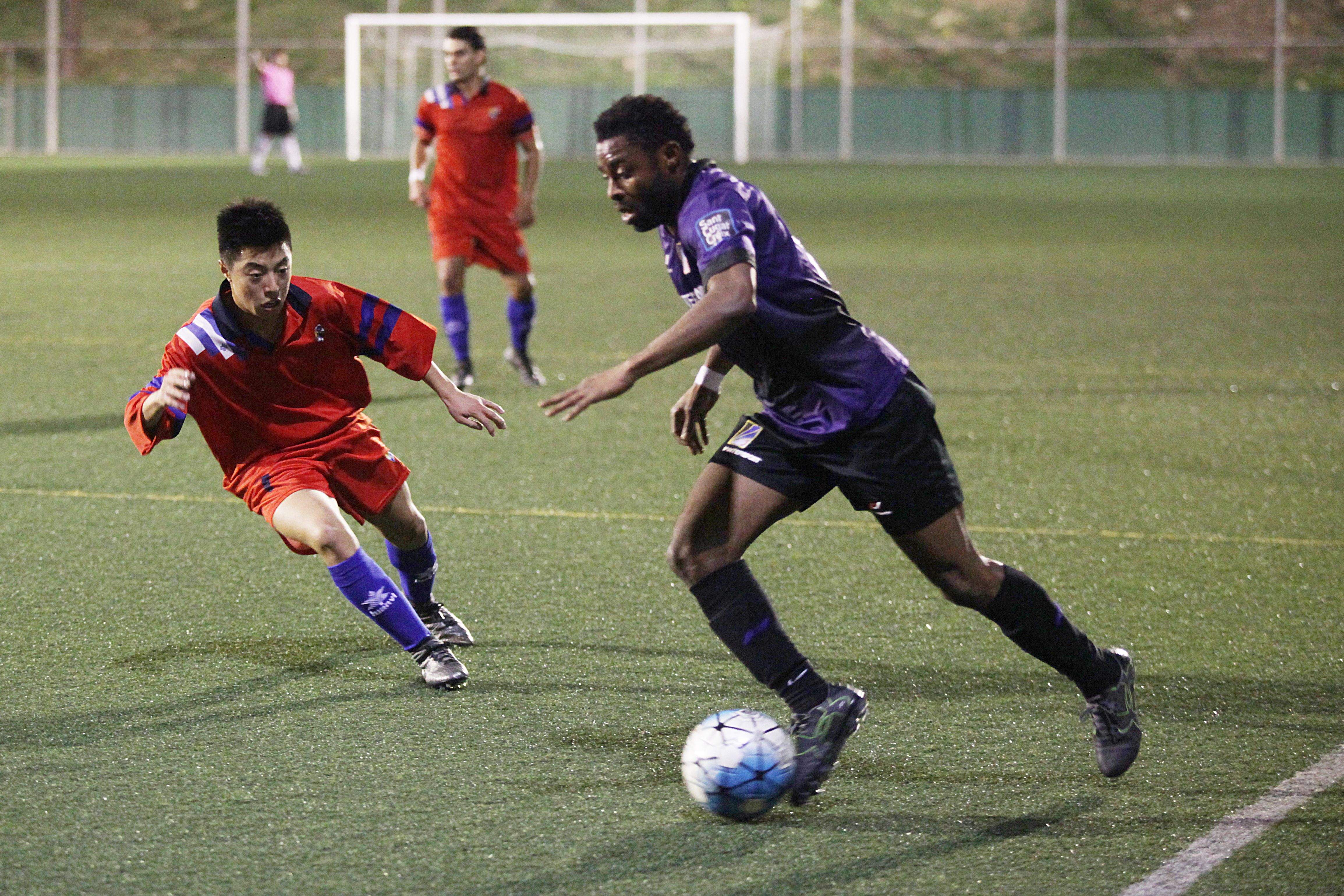 Rafiu Abu en un partit de la temporada passada, la 2016-2017. FOTO: Lali Puig