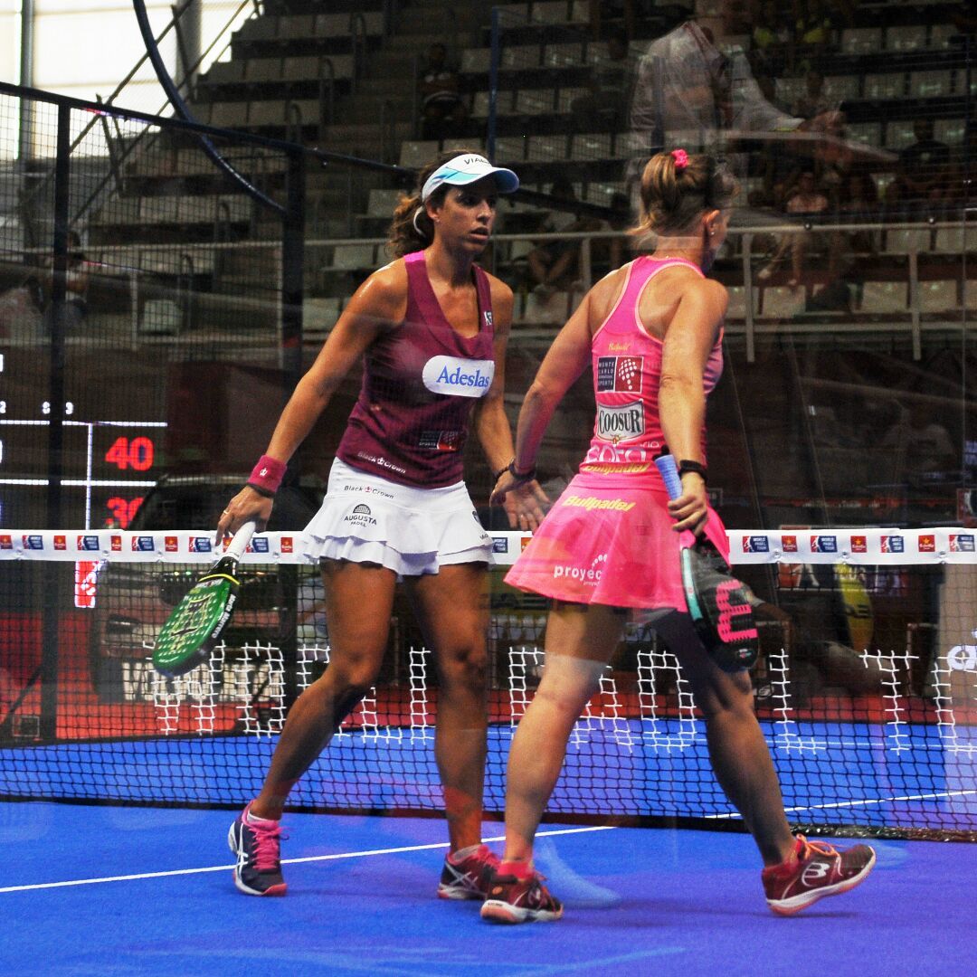 Marta Marrero, en un partit del World Padel Tour. FOTO: Sportsphoto 