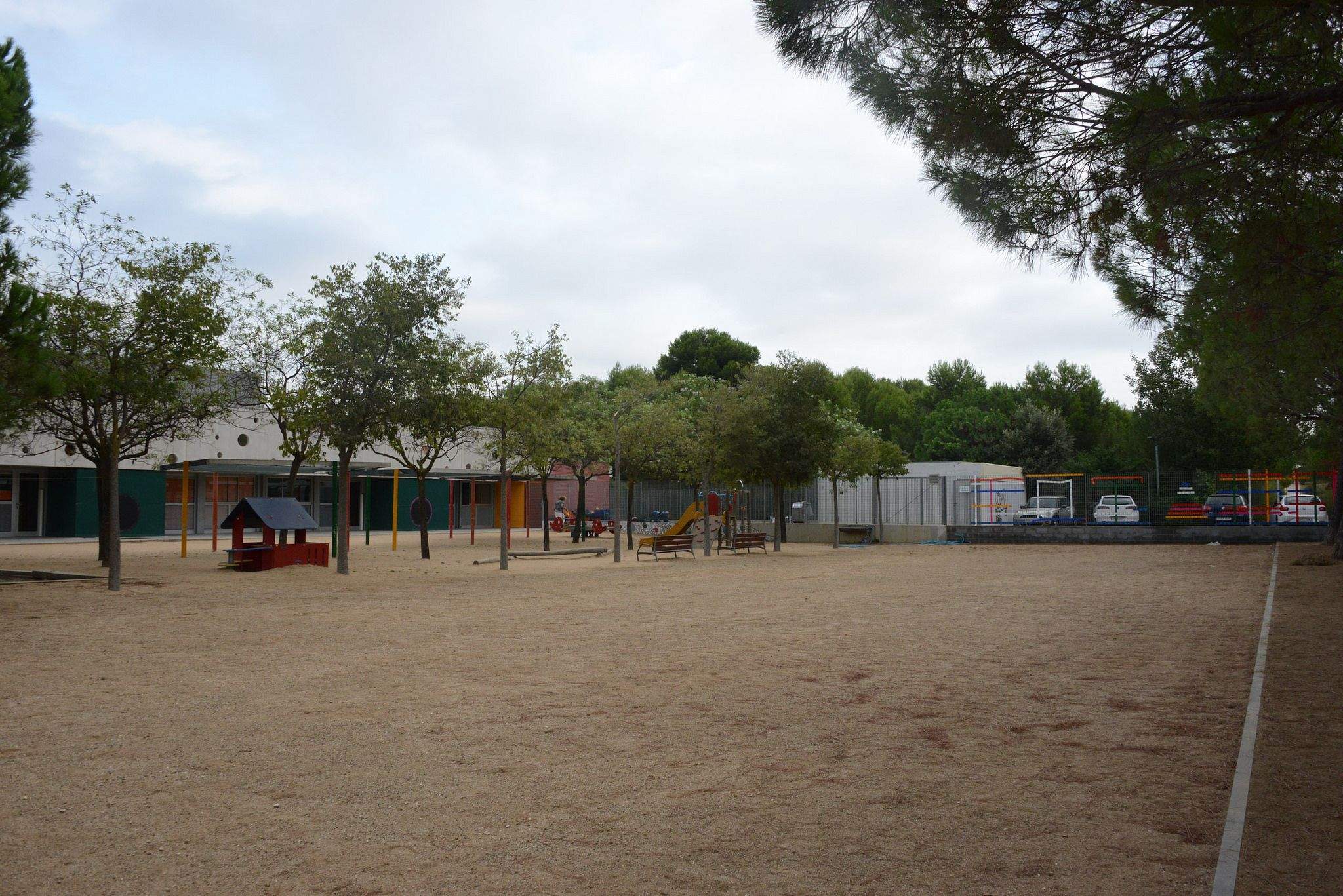 El pati del Turó de Can Mates FOTO: Artur Ribera