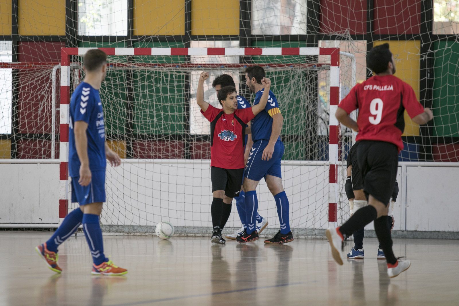 L'Olimpyc Floresta FS ha perdut (1-9) amb el FS Pallejà. FOTO: Lali Puig