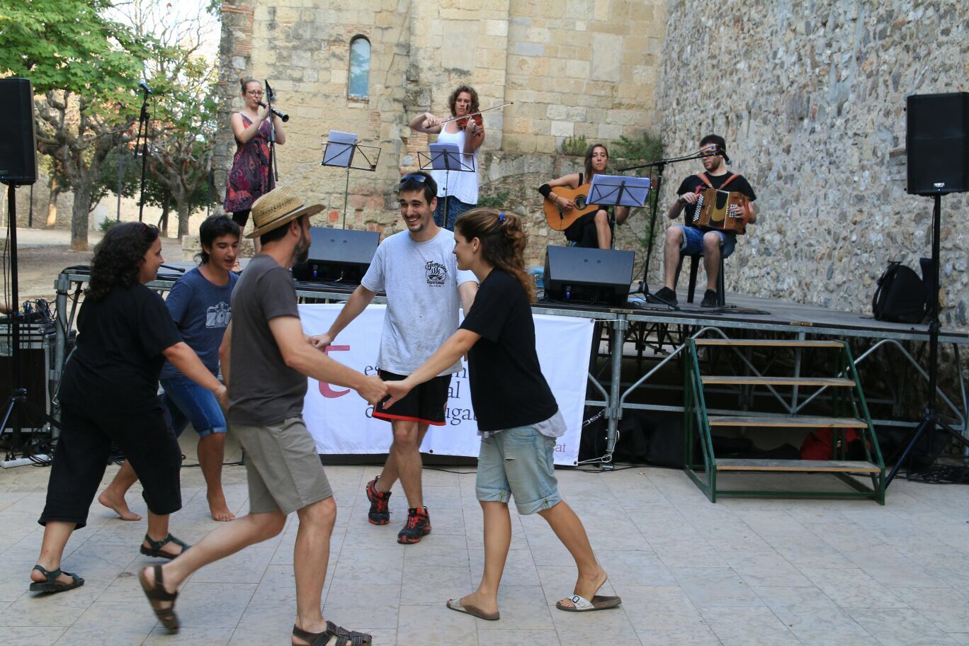 Imatge d'un dels punts de trobada d'aquest estiu FOTO: Lali Àlvarez 