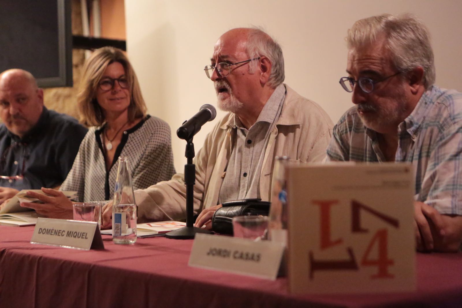 Presentació de Quaderns Monogràfics de Patrimoni i Història de Sant Cugat FOTO: Artur Ribera