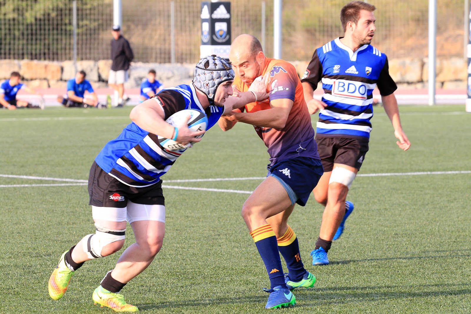 Lliga de Rugbi: CR Sant Cugat-RC l'Hospitalet. Foto: Lali ÁLvarez