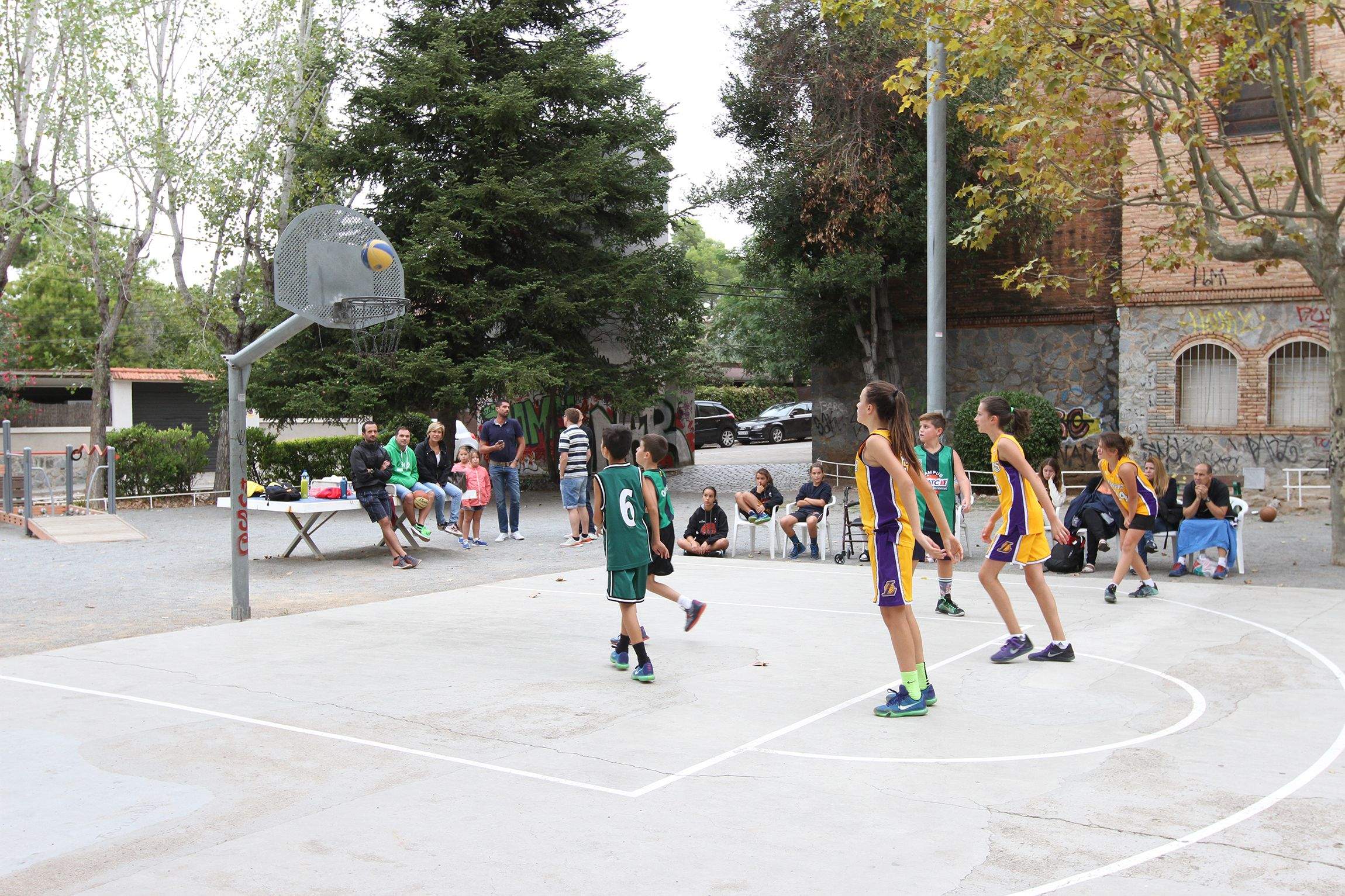 Imatge del 2016 del Torneig Steet Bàsquet 3X3. FOTO: Haidy Blanch