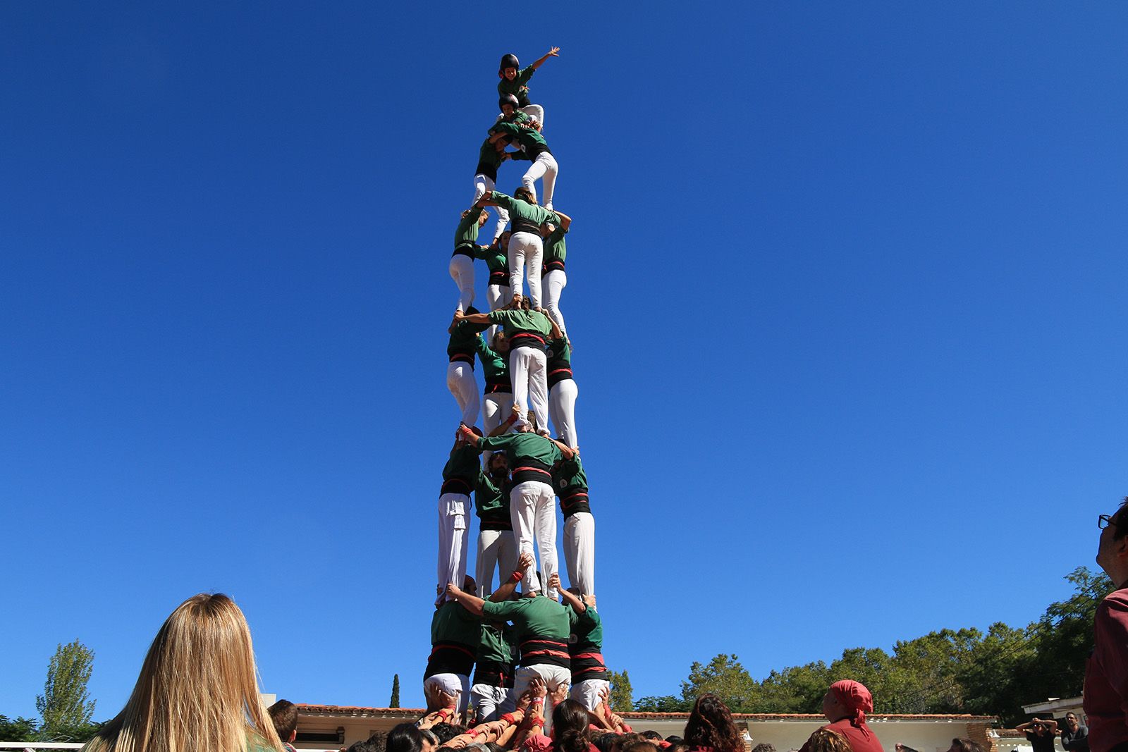 Trobada castellera. Foto: Lali Álvarez