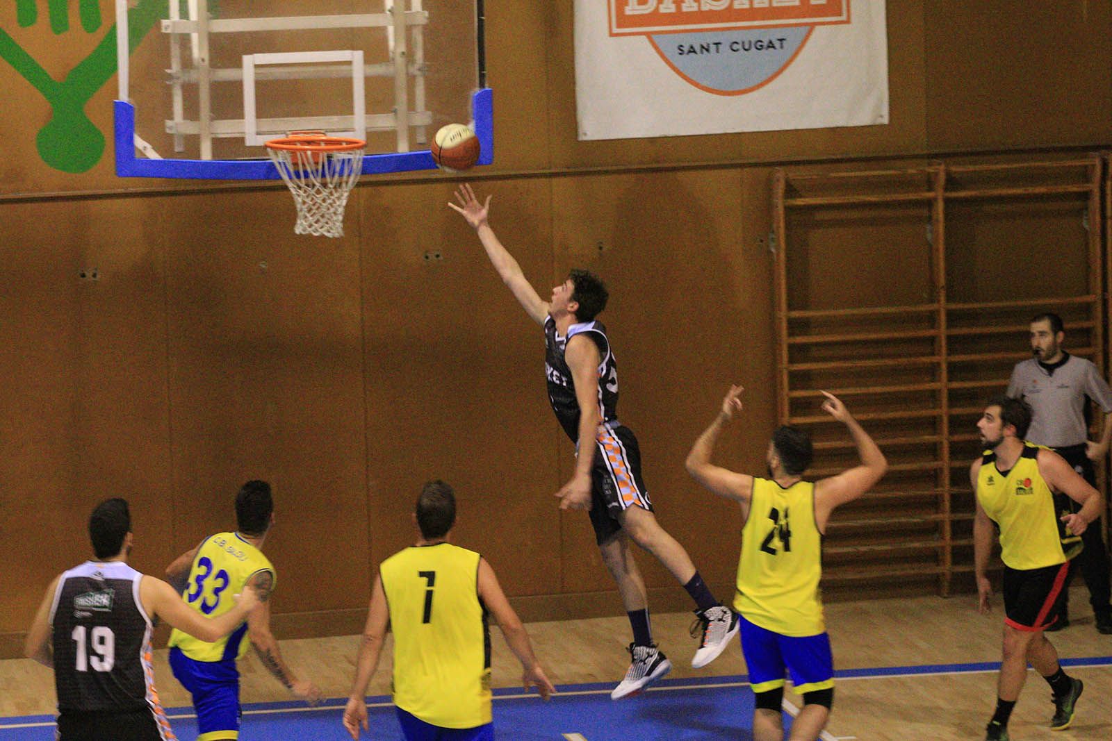 Lliga de bàsquet masculí: Qbasket-CB Salou B. Foto: Lali Álvarez