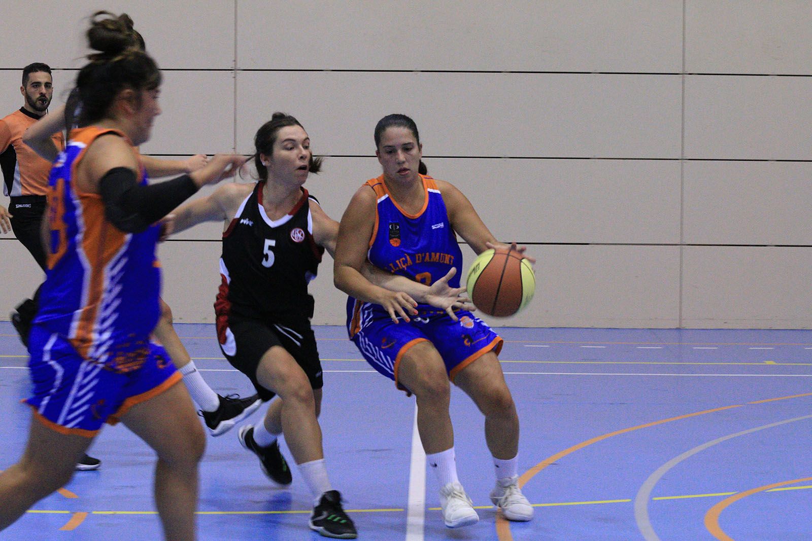 Lliga de bàsquet femení: UE Sant Cugat-Lliçà d'Amunt. Foto: Lali Álvarez