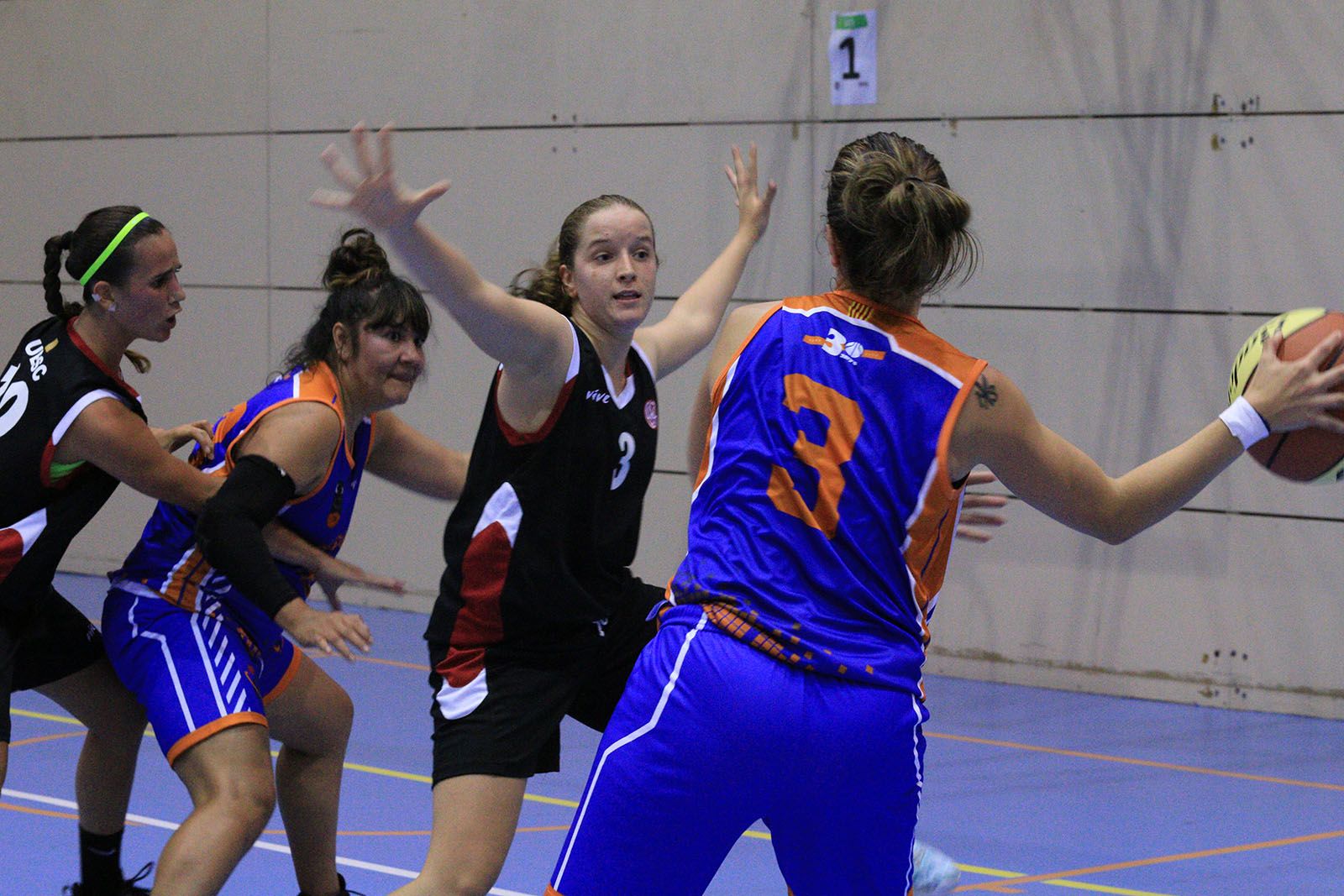Lliga de bàsquet femení: UE Sant Cugat-Lliçà d'Amunt. Foto: Lali Álvarez