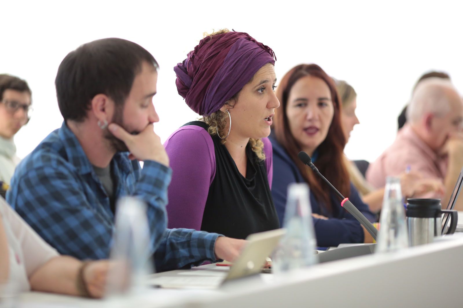 Núria Gibert (CUP-PC). FOTO: Artur Ribera. 